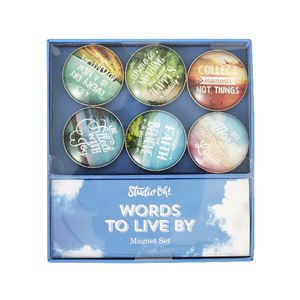 Studio Oh! Magnet Set Words to Live By