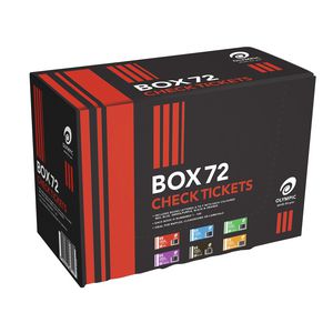Olympic Check Ticket Books 72 Pack