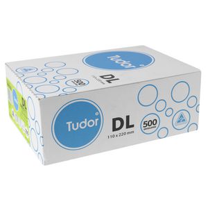Tudor Windowface Quick Open DL Business Envelopes 500 Pack