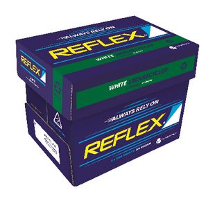 Reflex 100% Recycled 80gsm A4 Copy Paper 5 Ream Carton