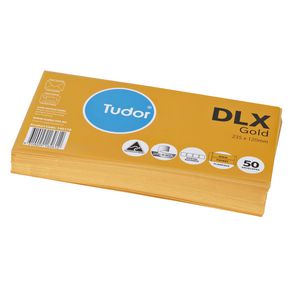 Tudor DLX Kraft Envelopes 50 Pack
