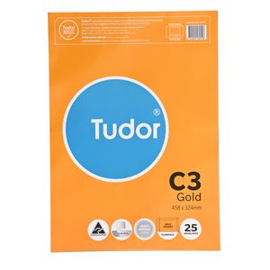 Tudor C3 Envelopes Gold 25 Pack
