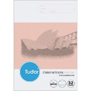 Tudor NSW Student Notebook 250x175mm 32 Page
