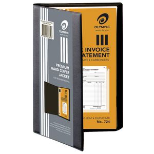 Olympic Book Jacket 200 x 125mm Black