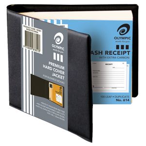 Olympic Book Jacket 100 x 125mm Black