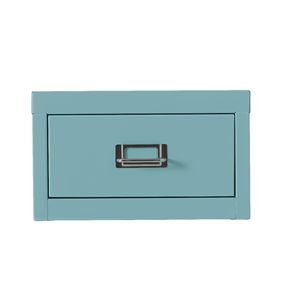 Spencer 1 Drawer Cabinet Mini Aqua
