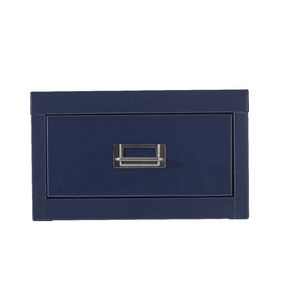 Spencer 1 Drawer Cabinet Metallic Blue