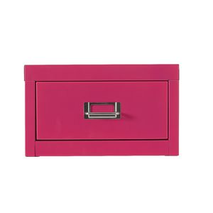 Spencer 1 Drawer Cabinet Pink