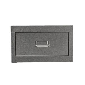 Spencer 1 Drawer Cabinet Silver