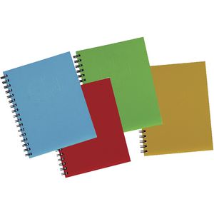 Spirax A5 Hard Cover Notebook Pink