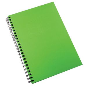 Spirax A4 Hard Cover Notebook Green