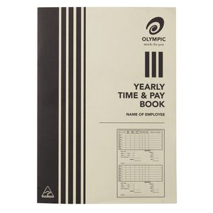 Olympic Yearly Time and Pay Book