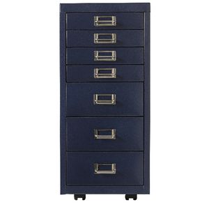 Spencer 7 Drawer Cabinet Navy Blue