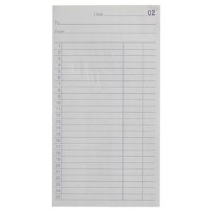 Olympic No.8 Carbon Duplicate Docket Book