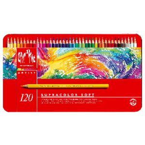 Caran d'Ache Supracolor Soft Aquarelle Pencils 120 Set