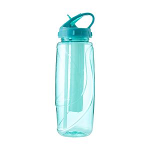 Tri Sipper Drink Bottle Includes Chill Stick 600mL Teal