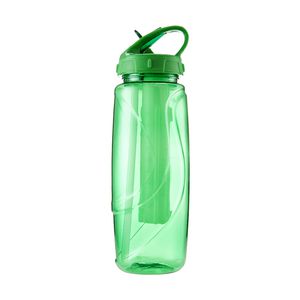 Tri Sipper Drink Bottle Includes Chill Stick 600mL Green