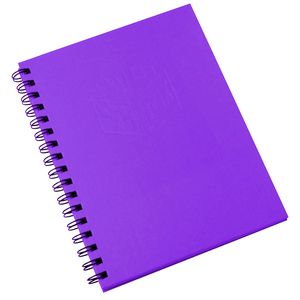 Spirax A5 Hard Cover Notebook 200 Page Purple