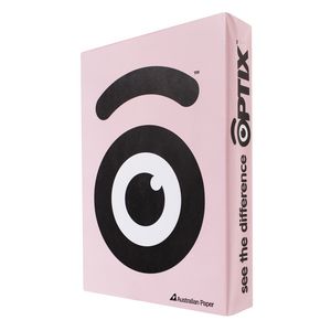 Optix 80gsm A4 Coloured Paper Tula Pink 500 Sheets