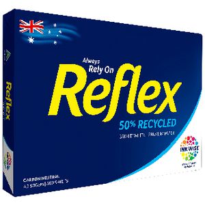 Reflex 50% Recycled 80gsm A3 Copy Paper 500 Sheet Ream