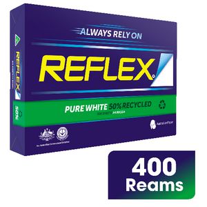 Reflex 50% Recycled 80gsm A4 Copy Paper Full Pallet