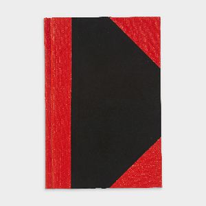 Spirax A6 Red and Black Notebook 200 Page