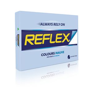 Reflex Colours 80gsm A3 Copy Paper Mauve 500 Sheets