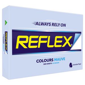Reflex Colours 80gsm A4 Copy Paper Mauve 500 Sheets
