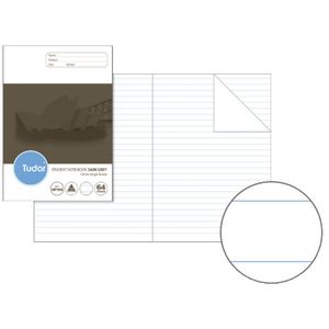 Tudor NSW Exercise Book Dark Grey