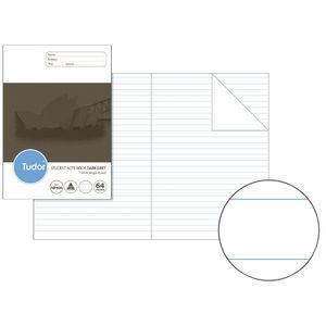 Tudor NSW Exercise Book Dark Grey