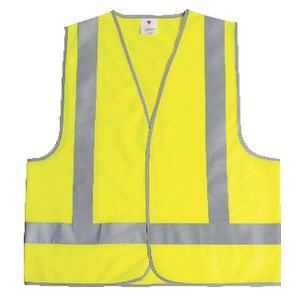 Unisafe Hi-Vis Safety Vest Day and Night Lime XL