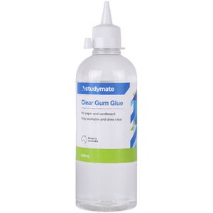 J.Burrows Clear Gum Glue 500mL