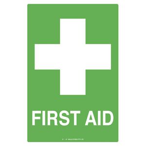 Mills Display First Aid Sign 300 x 450mm