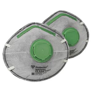 Protector P2 Multi Mate Respirator with Carbon 2 Pack