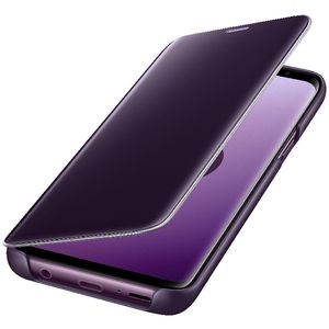 Samsung Clear View Standing Cover for Galaxy S9+ Purple