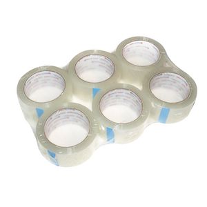 Nachi Clear Packaging Tape 48mm x 75m Roll 6 Pack