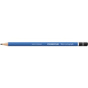 Staedtler Mars Lumograph Graphite Pencil 2B