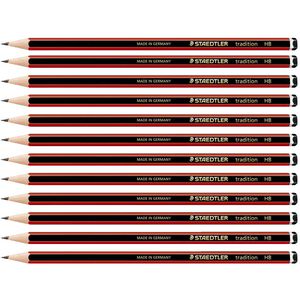 Staedtler Tradition Graphite Pencils 110 HB 12 Pack