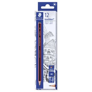 Staedtler Tradition Graphite Pencils 110 HB 12 Pack