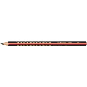 Staedtler Jumbo Triangular Graphite Pencils 2B 12 Pack