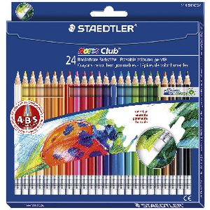 Staedtler Noris Club Erasable Colour Pencils 24 Pack