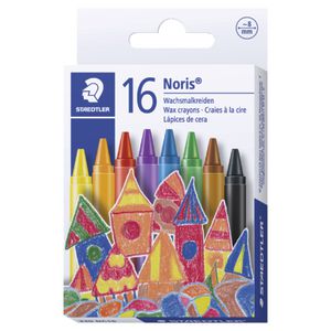Staedtler Noris Club Wax Crayons 16 Pack