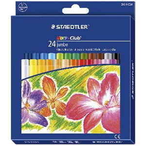 Staedtler Noris Club Jumbo Wax Crayons 8 Pack