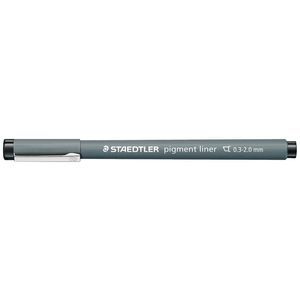 Staedtler Pigment Liner 0.3-2.0mm Black