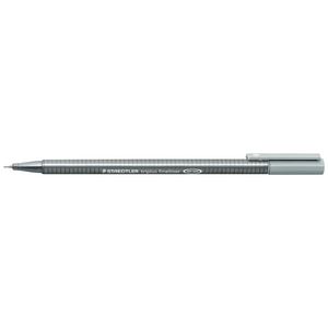 Staedtler Triplus 0.3mm Fineliner Silver Grey