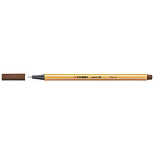 Stabilo Point 88 0.4mm Fineliner Brown