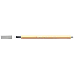 Stabilo Point 88 0.4mm Fineliner Light Grey