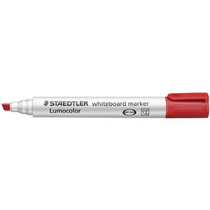 Staedtler Lumocolor 351 Whiteboard Marker Chisel Tip Red