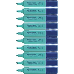 Staedtler Textsurfer Highlighter Turquoise 10 Pack
