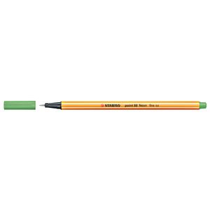 Stabilo Point 88 0.4mm Fineliner Neon Green